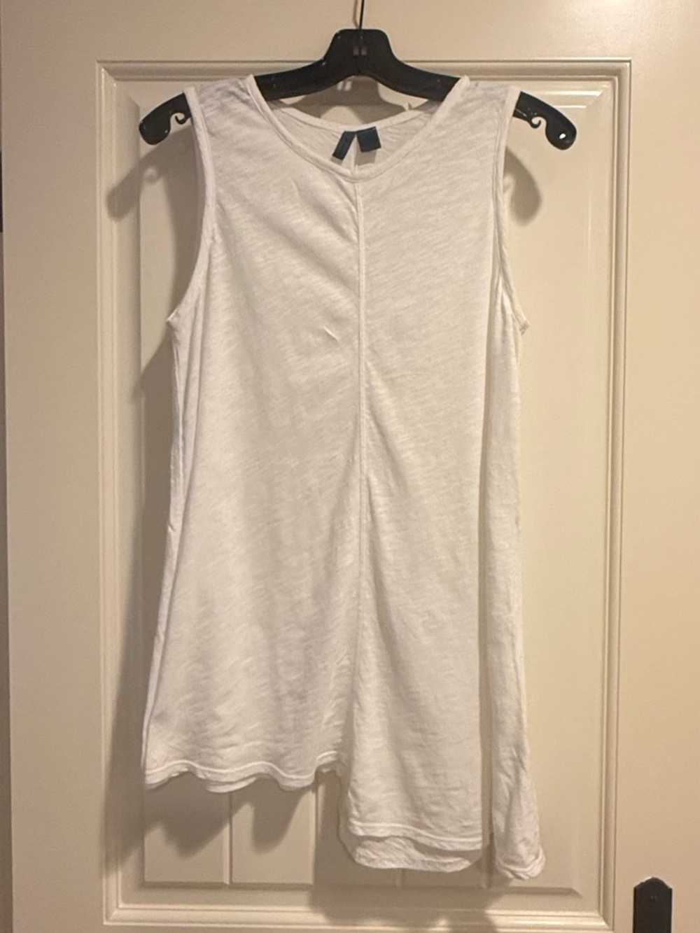Women's Small Cotton White Tank.